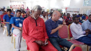 Chuma Nwokolo and Jonny Steinberg live tweeting event