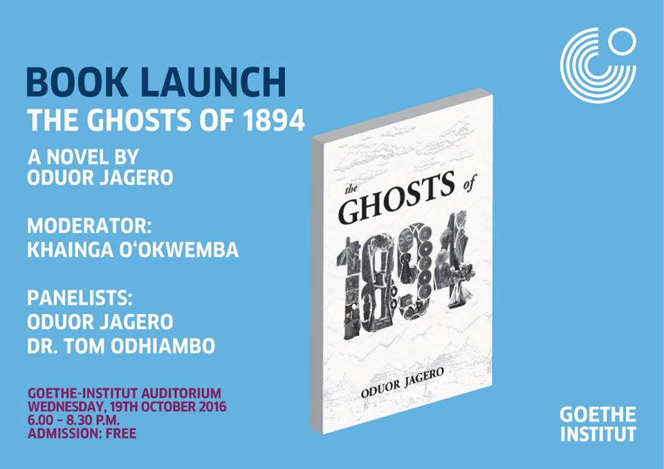 Jagero Oduor launches Ghosts of 1894 at Goethe Nairobi
