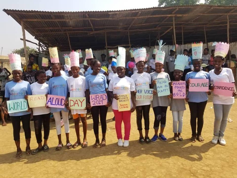 World Read Aloud Day 2019 in Sierra Leone