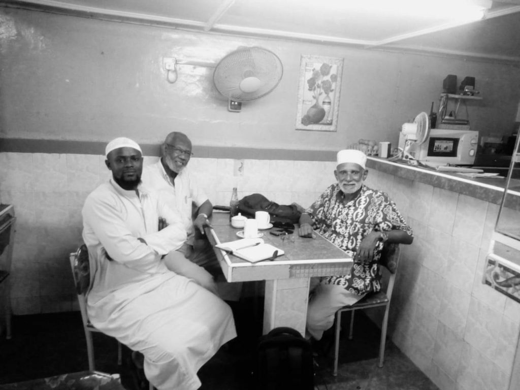 Abdulrahman Abu Amirah Ndegwa, Prof Abdulatif Abdalla, and Prof Ahmed Mohidden