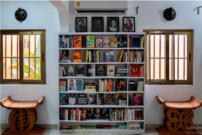 Royal Stools for Royal Readers. Photo/Ernest Ankomah