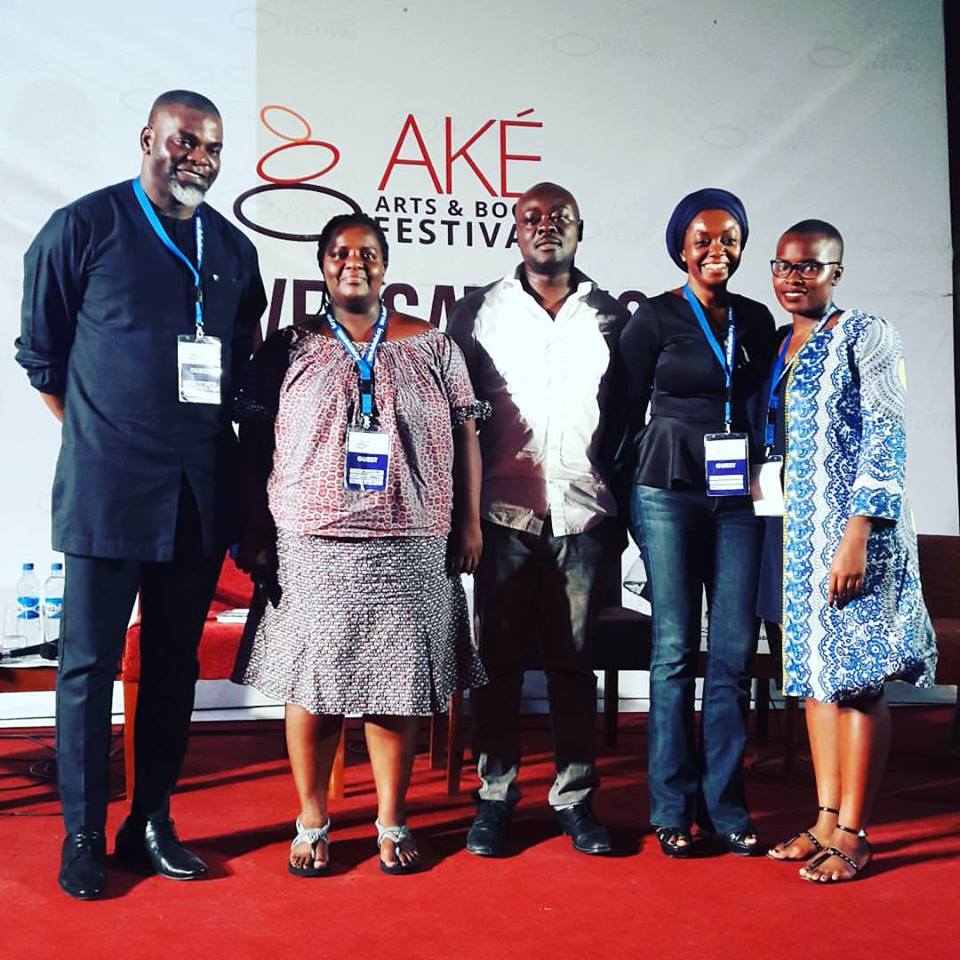 Authors and books at the Ake Arts and Book Festival 2016