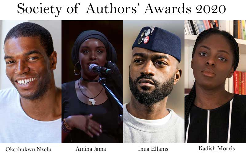 Society of Authors’ Awards 2020 winners