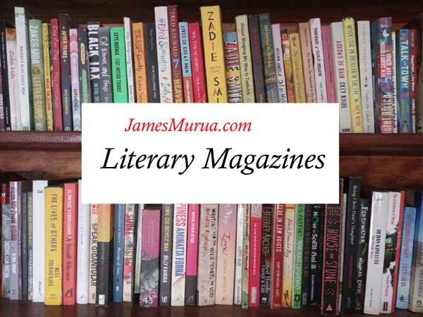 Literary Magazines:  Journal of West Indian Literature, Doek, Umbu Africa, Omenana.