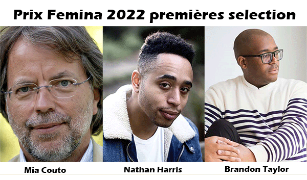 Prix Femina 2022 premières selections revealed.