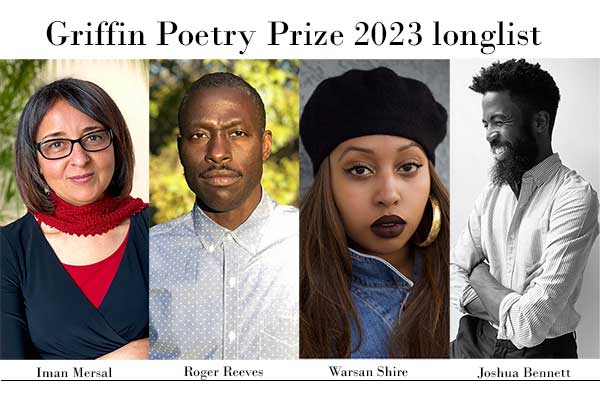 Griffin Poetry Prize 2023 longlist announced