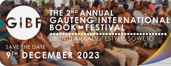 Gauteng International Book Festival 2023 for December 9.