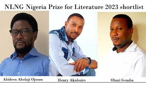 NLNG Nigeria Prize for Literature 2023 shortlist announced.
