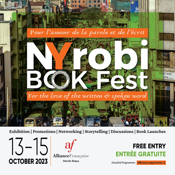 NYrobi Book Fest 2023 schedule announced.