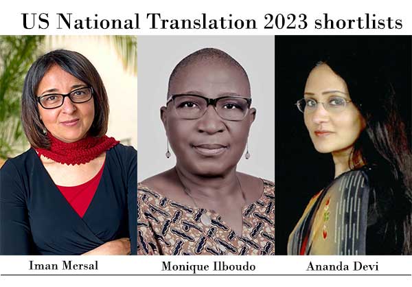 US National Translation Awards 2023 shortlists announced.