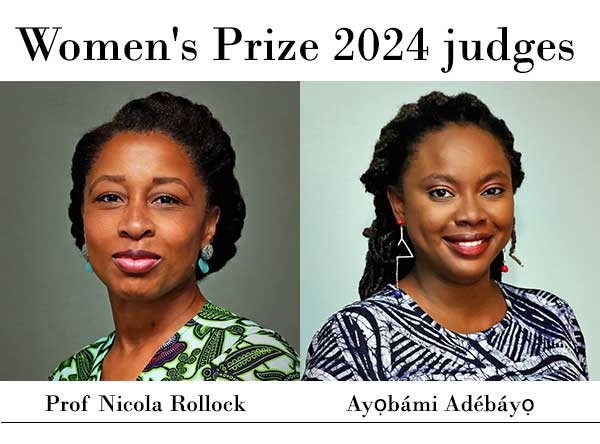 Ayọ̀bámi Adébáyọ̀, Prof Nicola Rollock among UK’s Women’s Prize 2024 judges