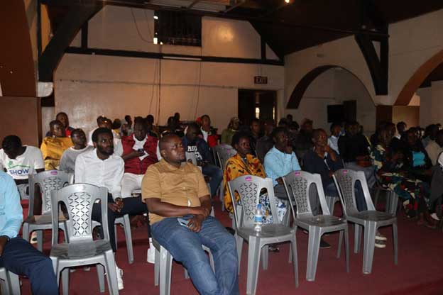 Audience at Nakuru Book Fest