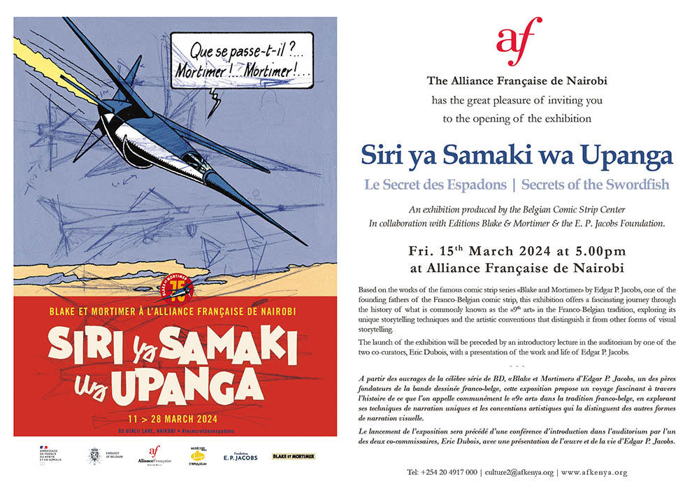 NYrobi Comic Fest 2024 Siri Ya Samaki wa Upanga screening.