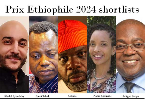 Prix Ethiophile 2024 shortlist announced.