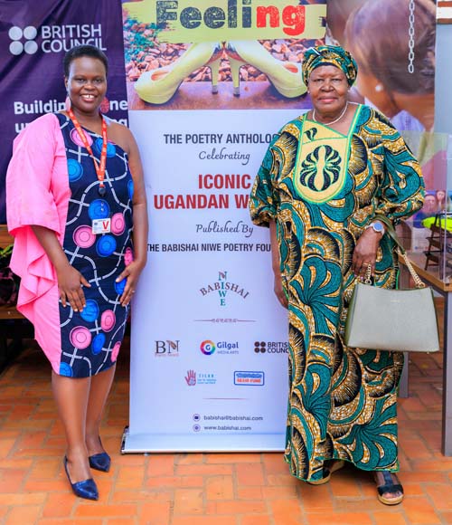 Beverley Nambozo Nsengiyunva and Uganda’s first female ambassador to the Vatican Bernardette Olowo-Freers