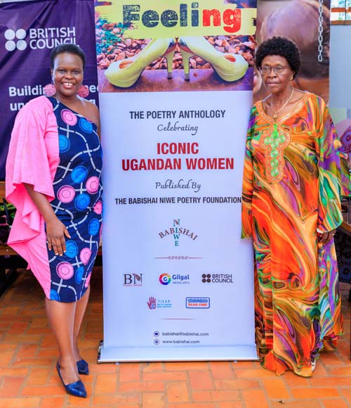 Beverley Nambozo Nsengiyunva and pioneer doctor Dr Grace Kalimugogo