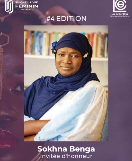 Sokhna Benga to headline Salon du Livre Féminin de Dakar 2025