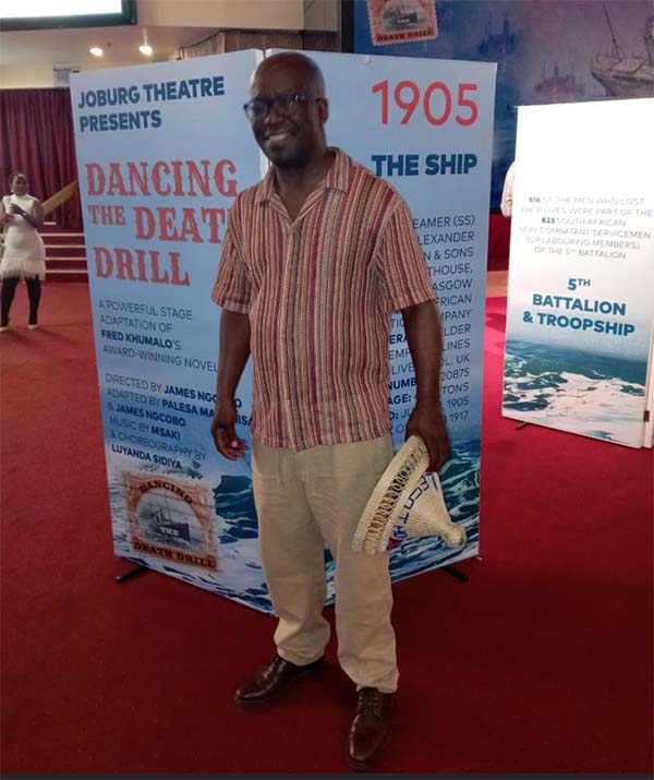 Fred Khumalo at Dancing The Death Drill
