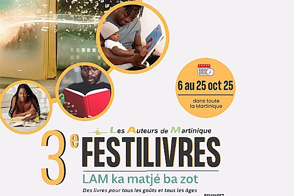 Les Auteurs de Martinique’s Festilivres 2025 now on