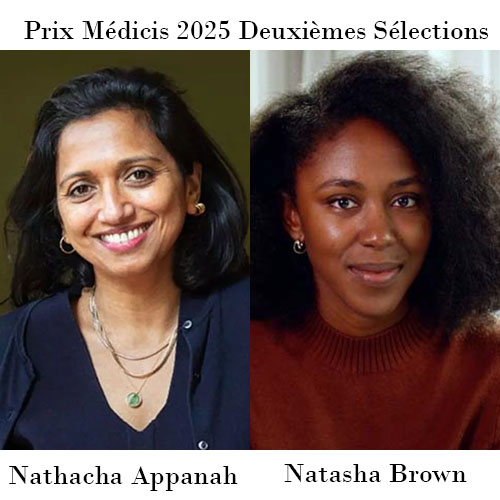 Prix Médicis 2025 Deuxièmes Sélections revealed
