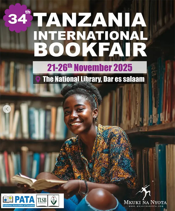 Tanzania International Book Fair 2025 starts November 21