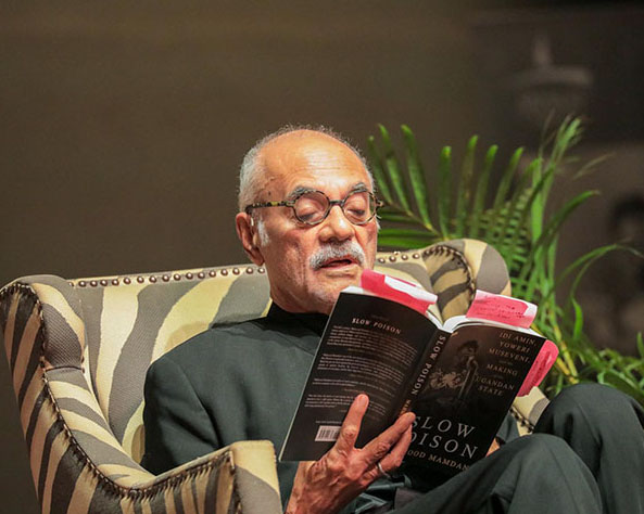 Mahmood Mamdani reads from his book